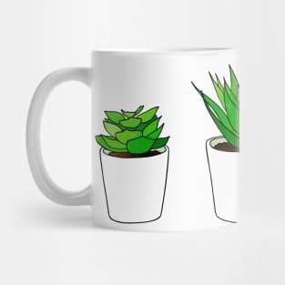 Mini Succulents Plant Mug